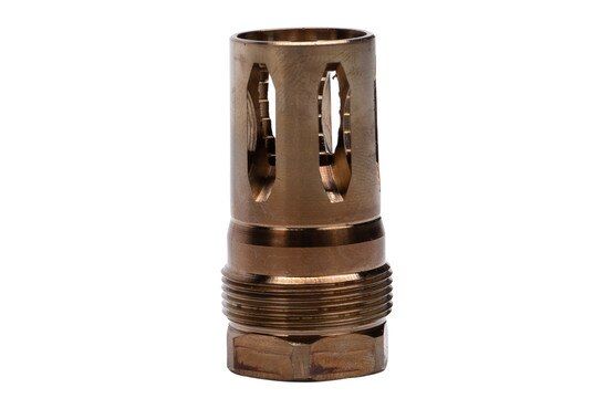 Rearden R2S (HT) Flash Hider Square Suppressor Mount is made of 17-4 PH stainless steel.